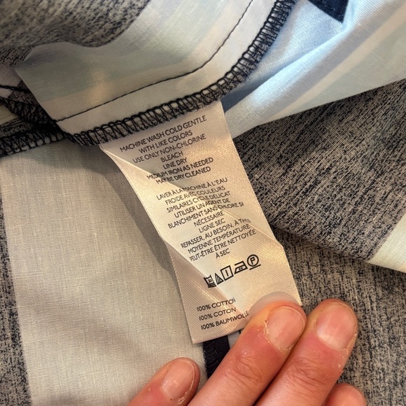 Anthropologie The Emmy Short-Sleeve Swing Mini Dress by Maeve Women's Size Small - Picture 10 of 12